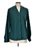 Express Teal Long Sleeve Blouse Size L - photo 1