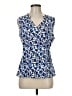 41Hawthorn Blue Sleeveless Blouse Size M - photo 1