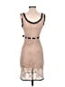 JJ Basics Tan Cocktail Dress Size S - photo 2