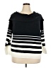 Tommy Hilfiger Stripes Black Pullover Sweater Size 3X - photo 1