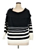 Tommy Hilfiger Stripes Black Pullover Sweater Size 3X - photo 2