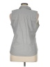 Apt. 9 Gray Sleeveless Button-Down Shirt Size XL - photo 2