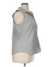 Apt. 9 Gray Sleeveless Button-Down Shirt Size XL - photo 4