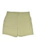 Eddie Bauer Solid Green Khaki Shorts Size 4 - photo 1