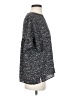 Ann Taylor LOFT Stars Black Short Sleeve Blouse Size S - photo 4