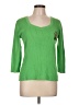 Liz & Co. 100% Cotton Green Pullover Sweater Size L - photo 1
