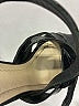 Christian Dior Black  Cannage Heel Platform Sandals Size EU 39 - photo 3