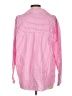 Zara Stripes Pink Long Sleeve Blouse Size L - photo 2