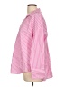 Zara Stripes Pink Long Sleeve Blouse Size L - photo 5