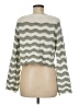 Altar'd State Chevron-herringbone Gray Pullover Sweater Size M - photo 2