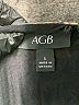 AGB 100% Polyester Black Sleeveless Blouse Size L - photo 7