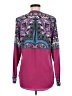Hale Bob Purple Long Sleeve Blouse Size M - photo 2
