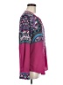 Hale Bob Purple Long Sleeve Blouse Size M - photo 4