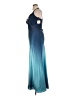 Betsy & Adam 100% Polyester Blue Cocktail Dress Size 14W - photo 5