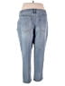 Terra & Sky Solid Blue Jeans Size 18 - photo 2