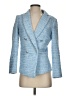 Central Park West 100% Polyester Tweed Blue Blazer Size XS - photo 1
