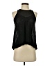 American Eagle Outfitters 100% Polyester Black Sleeveless Blouse Size XS - photo 1