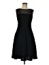 Evan Picone Solid Black Cocktail Dress Size 6 - photo 1