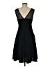 Evan Picone Solid Black Cocktail Dress Size 6 - photo 2