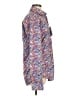 Assorted Brands 100% Baumwolle Floral Purple Long Sleeve Button-Down Shirt Size M - photo 4