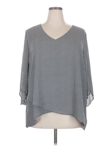 Chelsea & Theodore 3/4 Sleeve Blouse (view 1)