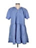 Cos Blue Casual Dress Size 2 - photo 1