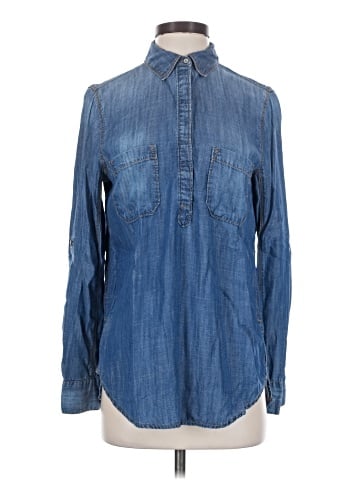 Lou & Grey Long Sleeve Button-Down Shirt (view 1)