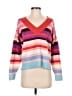 CAbi Stripes Purple Pullover Sweater Size S - photo 1