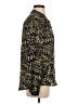 L'Agence 100% Silk Animal Print Gold Long Sleeve Silk Top Size S - photo 4