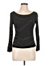 Carly Jean Black Long Sleeve Top Size L - photo 1