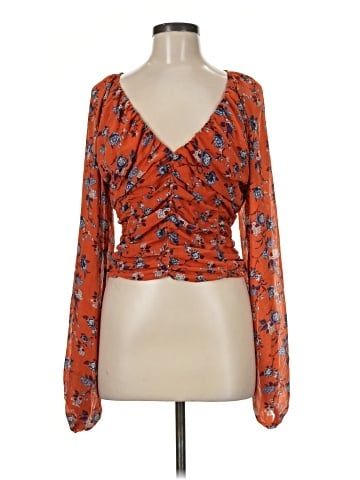 Free People Long Sleeve Blouse (view 1)