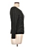 Carly Jean Black Long Sleeve Top Size L - photo 4