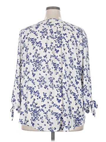 Monday Fun 3/4 Sleeve Blouse (view 2)