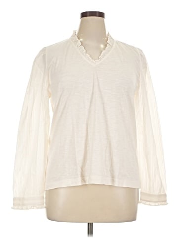 Ann Taylor LOFT Long Sleeve Blouse (view 1)