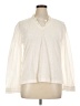 Ann Taylor LOFT Ivory Long Sleeve Blouse Size XL - photo 1