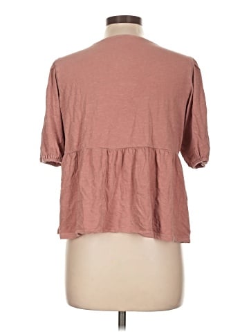 Lucky Brand Short Sleeve Blouse (view 2)