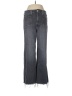 Paige Chevron-herringbone Gray Jeans Size 29 waist - photo 1