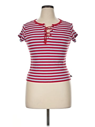 Express Jeans Short Sleeve Top (view 1)