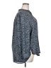 Grace 100% Polyester Animal Print Blue 3/4 Sleeve Blouse Size 2X - photo 4