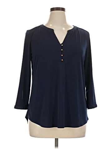 Dana Buchman 3/4 Sleeve Blouse (view 1)