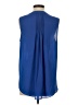 NYDJ 100% Polyester Blue Sleeveless Blouse Size S - photo 2