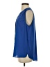 NYDJ 100% Polyester Blue Sleeveless Blouse Size S - photo 5
