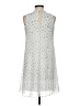 Calvin Klein 100% Polyester Silver Casual Dress Size 4 - photo 2