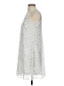 Calvin Klein 100% Polyester Silver Casual Dress Size 4 - photo 5