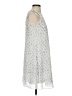 Calvin Klein 100% Polyester Silver Casual Dress Size 4 - photo 4