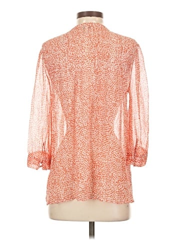 Joie 3/4 Sleeve Silk Top (view 2)