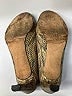 Stuart Weitzman Animal Print Gold Heels Size 8 1/2 - photo 5