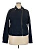 Torrid Solid Blue Jacket Size 3X Plus (3) - photo 1