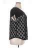 NY Collection Black Short Sleeve Top Size XL - photo 4