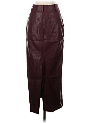 Maeve by Anthropologie Faux Leather Skirt (view 2)